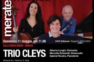 Merate Musica 11 maggio – Trio Cleys – Tagliato